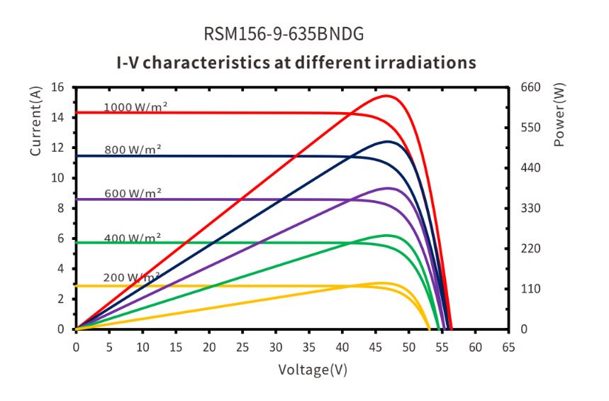 Panel Solar Risen 640W bifacial modelo RSM156-9-640BNDG - Imagen 4