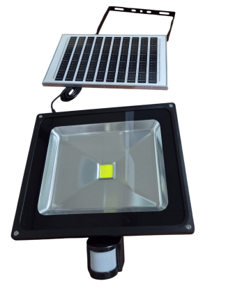 Reflector solar 50W con sensor