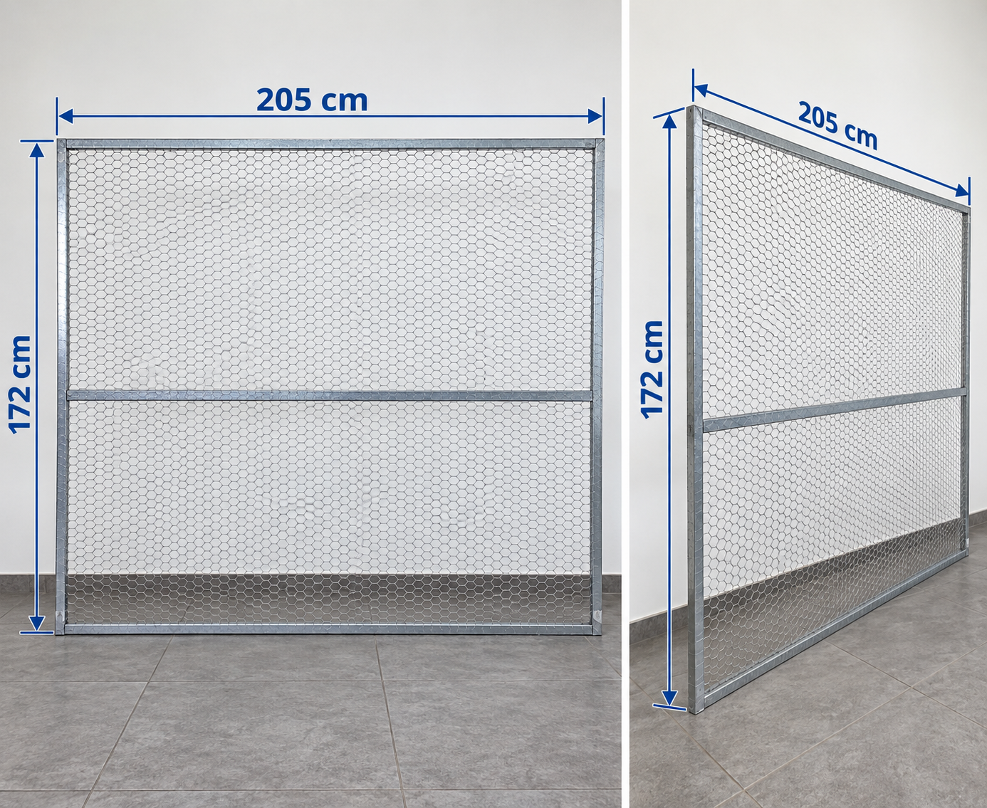 Reja Antigranizo para Termotanque Solar de 25 Tubos – Protección Metálica 205 x 172 cm - Imagen 2